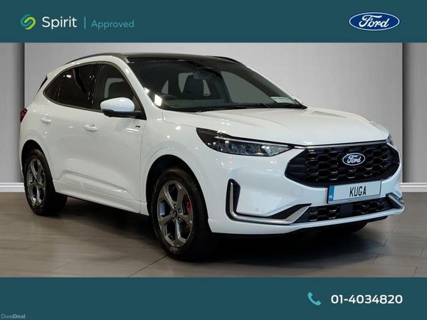 Ford Kuga SUV, Petrol Plug-in Hybrid, 2026, White