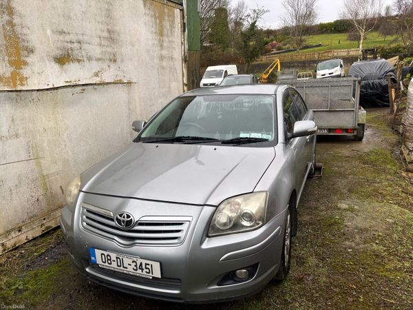 Toyota Avensis Saloon, Petrol, 2008, Grey