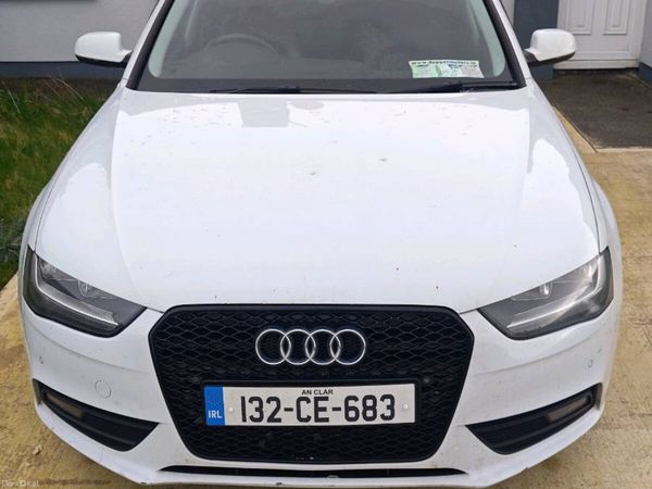 Audi A4 Saloon, Diesel, 2013, White