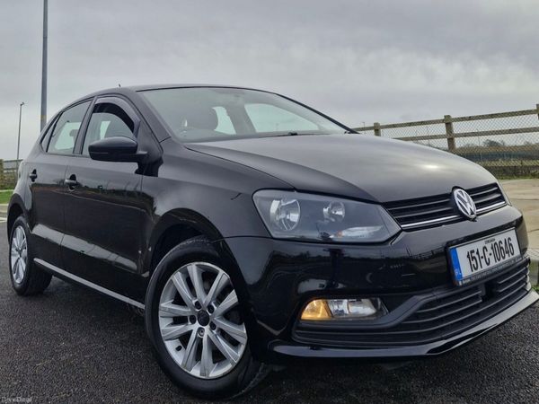 Volkswagen Polo Hatchback, Petrol, 2015, Black