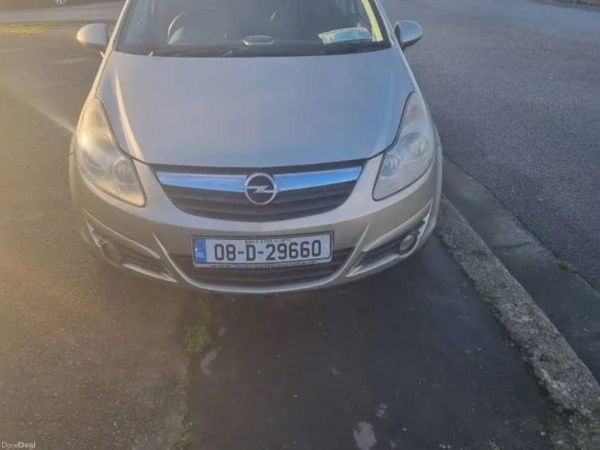 Opel Corsa Hatchback, Petrol, 2008, Silver