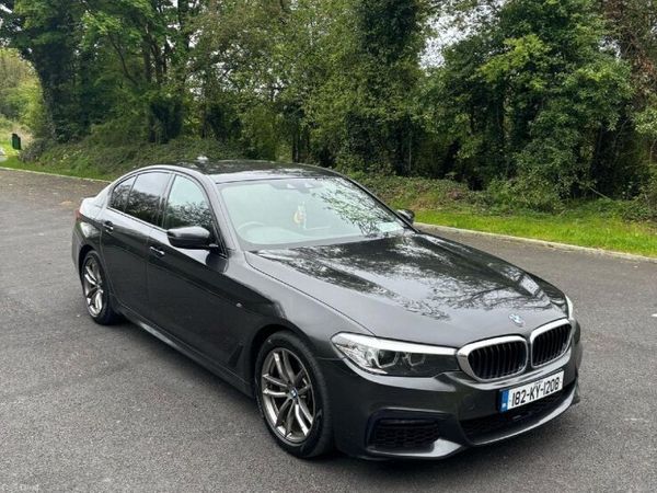 BMW 5-Series Saloon, Diesel, 2018, Grey