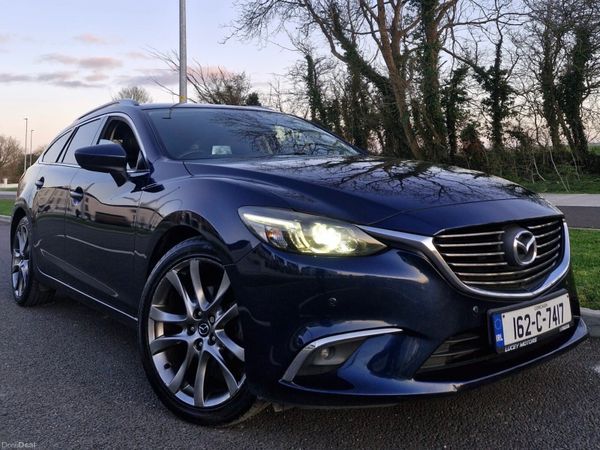 Mazda Mazda6 Estate, Diesel, 2016, Blue