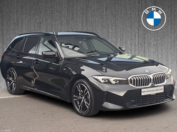BMW 3-Series Estate, Petrol Plug-in Hybrid, 2025, Black