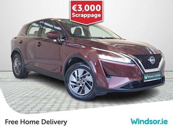 Nissan Qashqai SUV, Petrol, 2023, Red