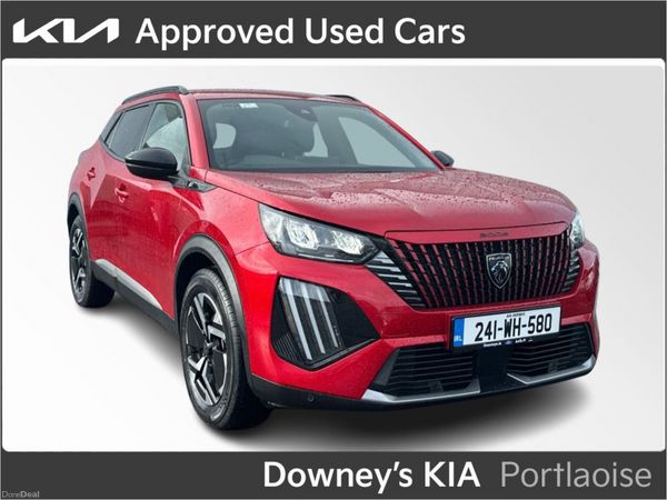Peugeot 2008 SUV, Electric, 2024, Red