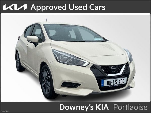 Nissan Micra Hatchback, Petrol, 2018, White