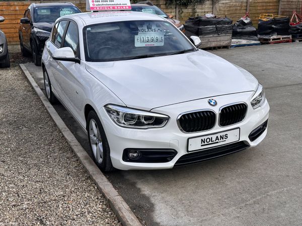BMW 1-Series Hatchback, Diesel, 2017, White