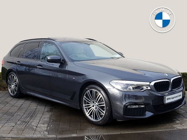 BMW 5-Series Estate, Diesel, 2017, Grey