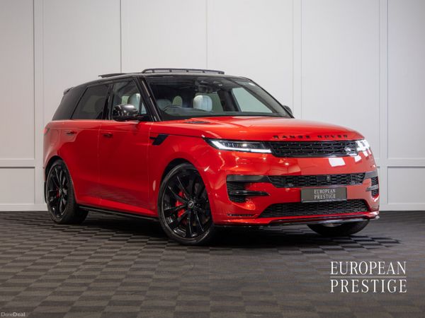 Land Rover Range Rover Sport SUV, Petrol Plug-in Hybrid, 2023, Red