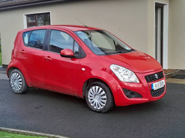 Suzuki Splash Hatchback, Petrol, 2014, Red