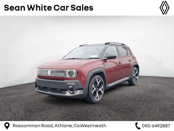 Renault 4 Hatchback, Electric, 2026, Red