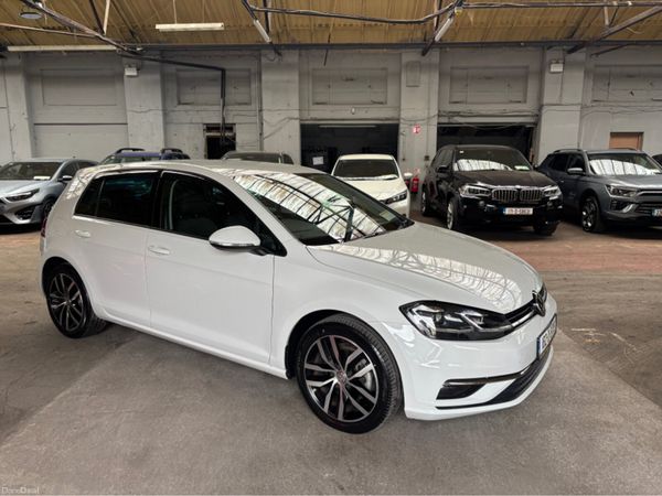Volkswagen Golf Hatchback, Petrol, 2018, White