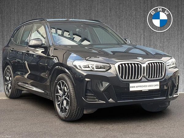 BMW X3 SUV, Petrol Plug-in Hybrid, 2023, Black