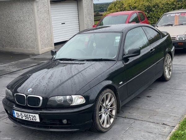 BMW 3-Series Coupe, Petrol, 2001, Black