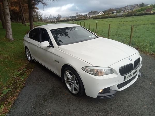 BMW 5-Series Saloon, Diesel, 2011, White