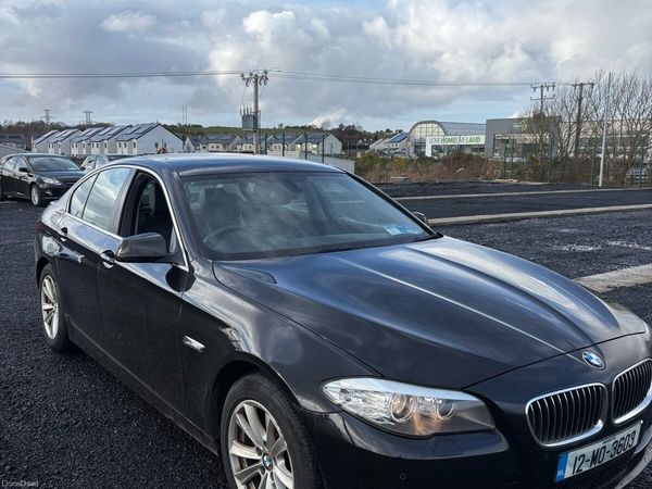 BMW 5-Series Saloon, Diesel, 2012, Black