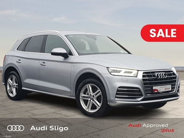Audi Q5 SUV, Petrol Plug-in Hybrid, 2021, Silver