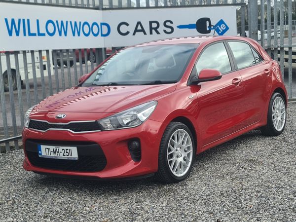 Kia Rio Hatchback, Petrol, 2017, Red
