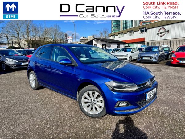 Volkswagen Polo Hatchback, Petrol, 2019, Blue