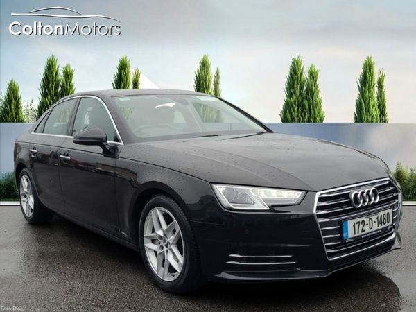 Audi A4 Saloon, Diesel, 2017, Black
