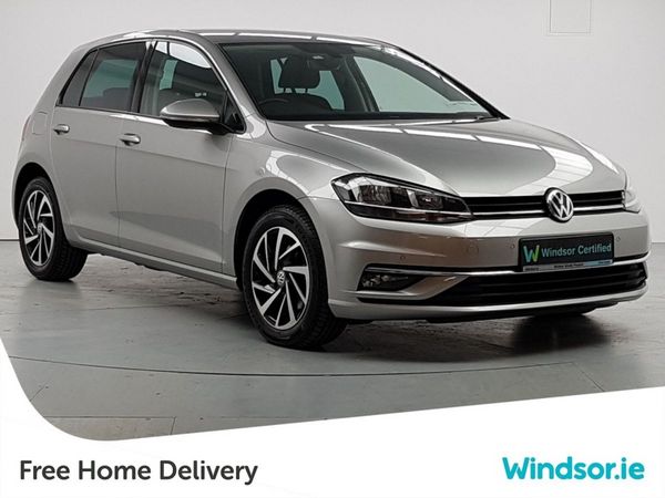 Volkswagen Golf Estate, Diesel, 2019, Red