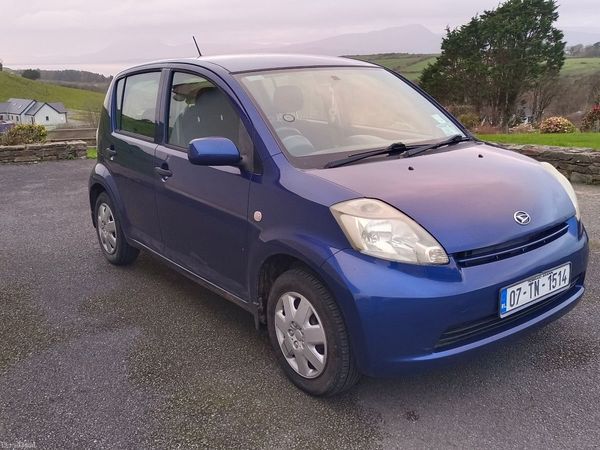 Daihatsu Sirion Hatchback, Petrol, 2007, Blue