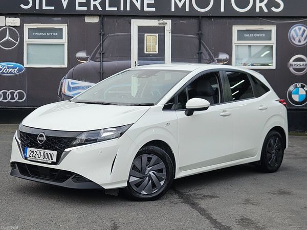 Nissan Note Hatchback, Petrol Hybrid, 2022, White