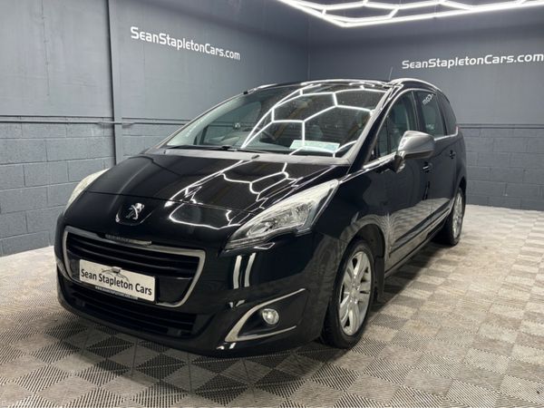 Peugeot 5008 MPV, Diesel, 2016, Black