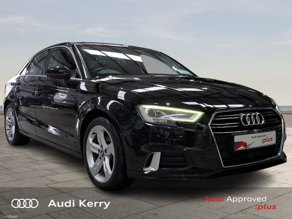 Audi A3 Saloon, Petrol, 2017, Black