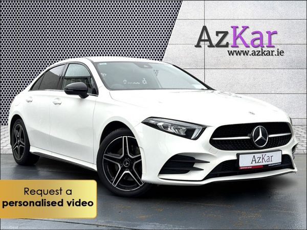 Mercedes-Benz A-Class Saloon, Petrol Plug-in Hybrid, 2022, White