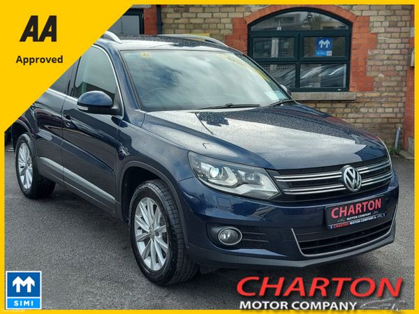Volkswagen Tiguan Estate, Petrol, 2014, Blue