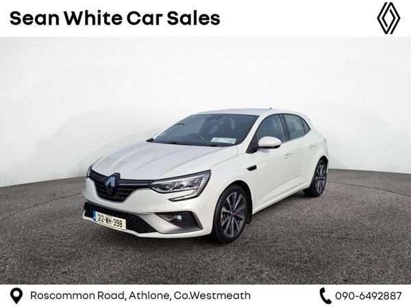 Renault Megane Hatchback, Petrol Plug-in Hybrid, 2021, White