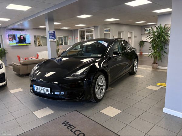 Tesla Model 3 Saloon, Electric, 2022, Black