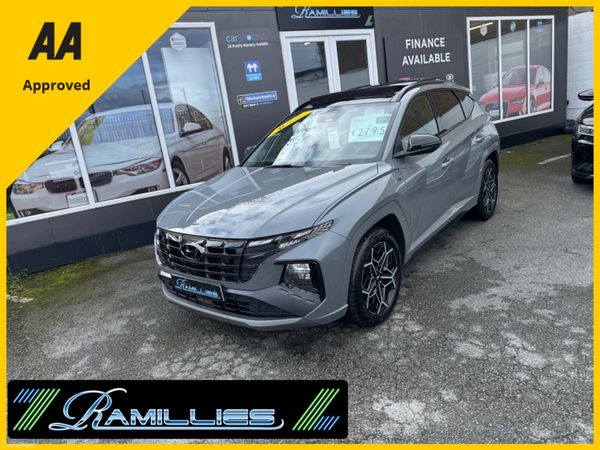 Hyundai Tucson Estate, Petrol Plug-in Hybrid, 2023, Grey