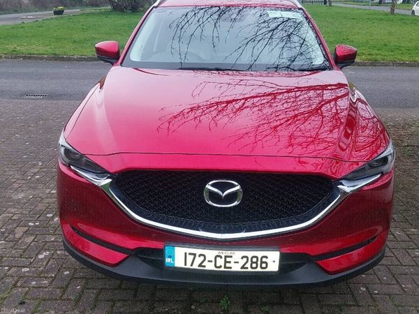 Mazda CX-5 SUV, Diesel, 2017, Red