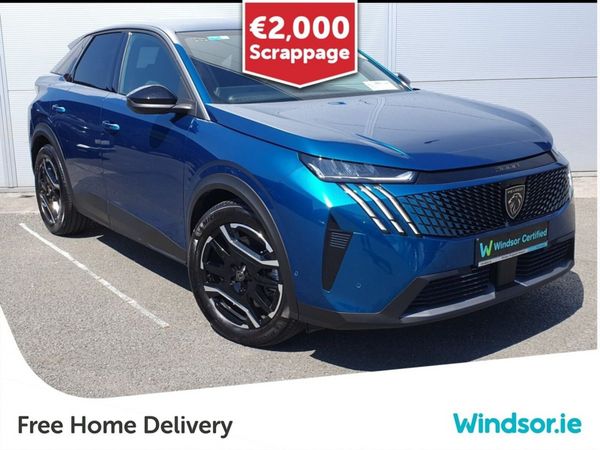 Peugeot 3008 MPV, Electric, 2024, Blue
