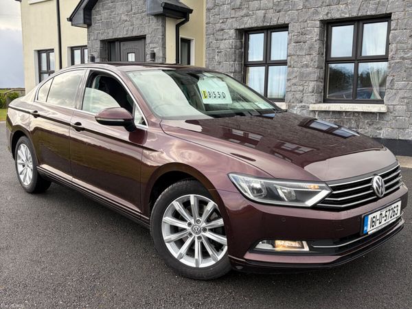 Volkswagen Passat Saloon, Diesel, 2016, Red