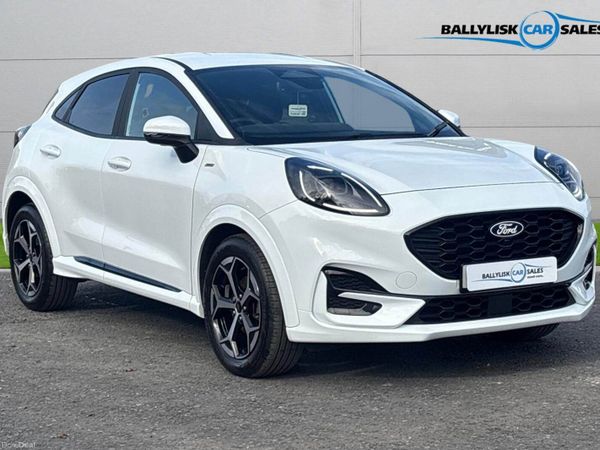 Ford Puma SUV, Petrol Hybrid, 2024, White