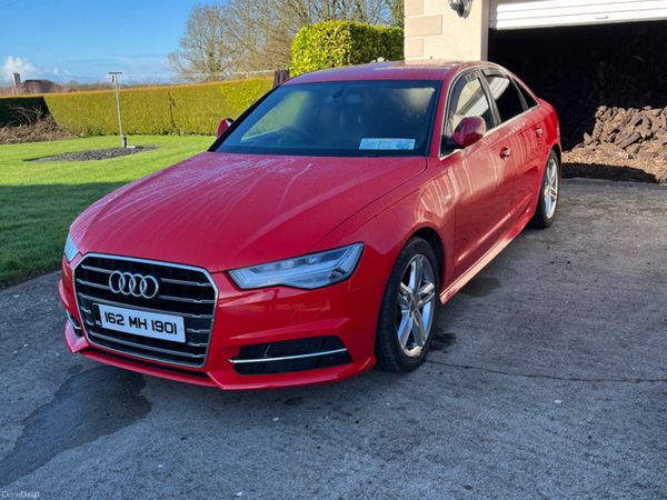 Audi A6 Saloon, Diesel, 2016, Red