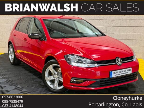 Volkswagen Golf Hatchback, Diesel, 2019, Red