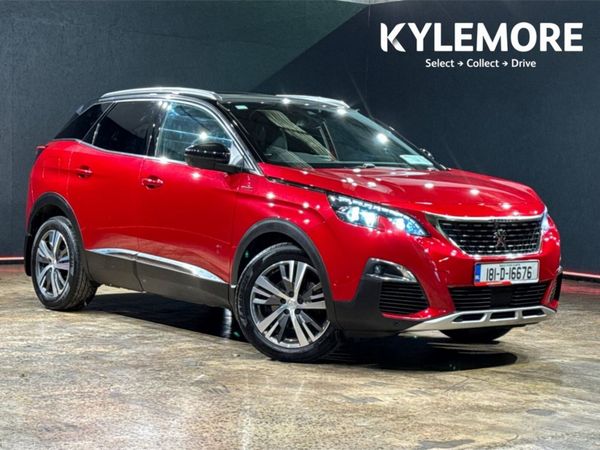 Peugeot 3008 SUV, Petrol, 2018, Red
