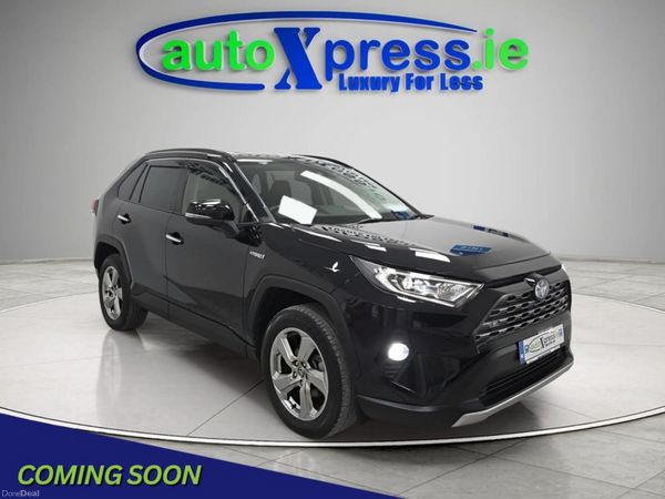Toyota RAV4 SUV, Petrol Hybrid, 2021, Black