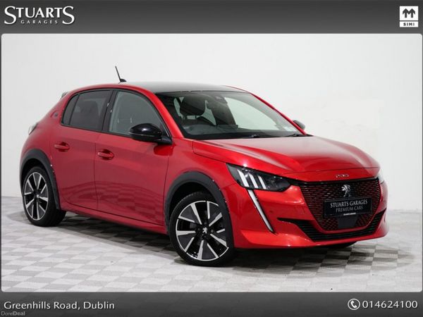 Peugeot 208 Hatchback, Electric, 2020, Red