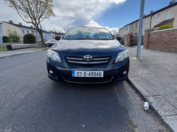 Toyota Corolla Saloon, Petrol, 2007, Black