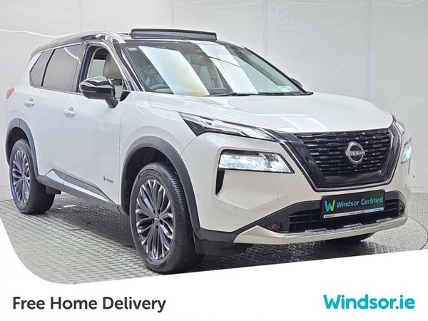 Nissan X-Trail SUV, Petrol Hybrid, 2025, White