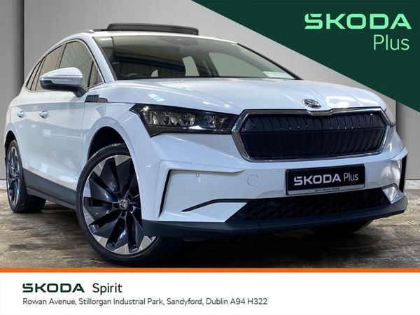 Skoda Enyaq SUV, Electric, 2023, White