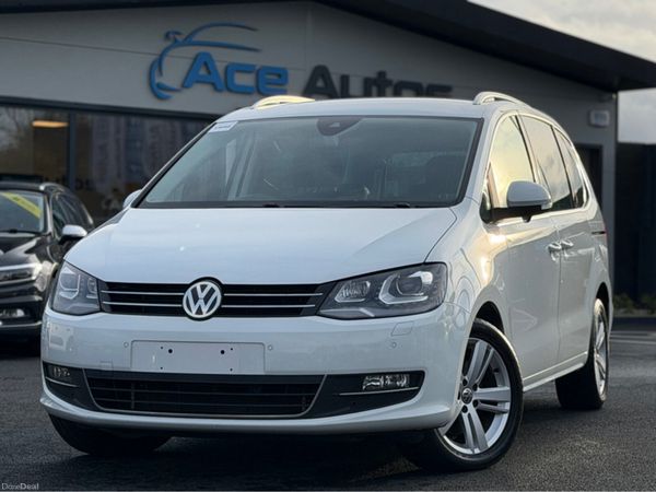Volkswagen Sharan MPV, Petrol, 2019, White