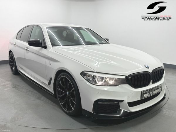 BMW 5-Series Saloon, Diesel, 2017, White