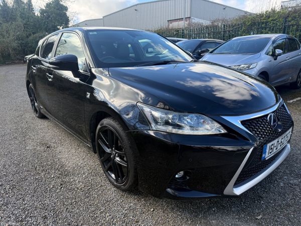 Lexus CT Hatchback, Petrol Hybrid, 2015, Black